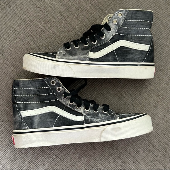 Vans Shoes - Vans Classic Black and Cream Sneakers